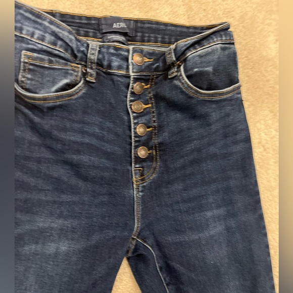 Aeropostale Super High Rise Blue Jegging Size 4 - Picture 6 of 6